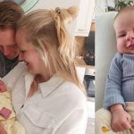 Collega Marit met haar man en dochter